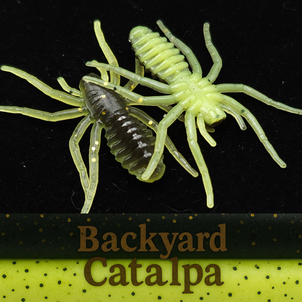 1" Micro Spider Bait "The Writing Spider"