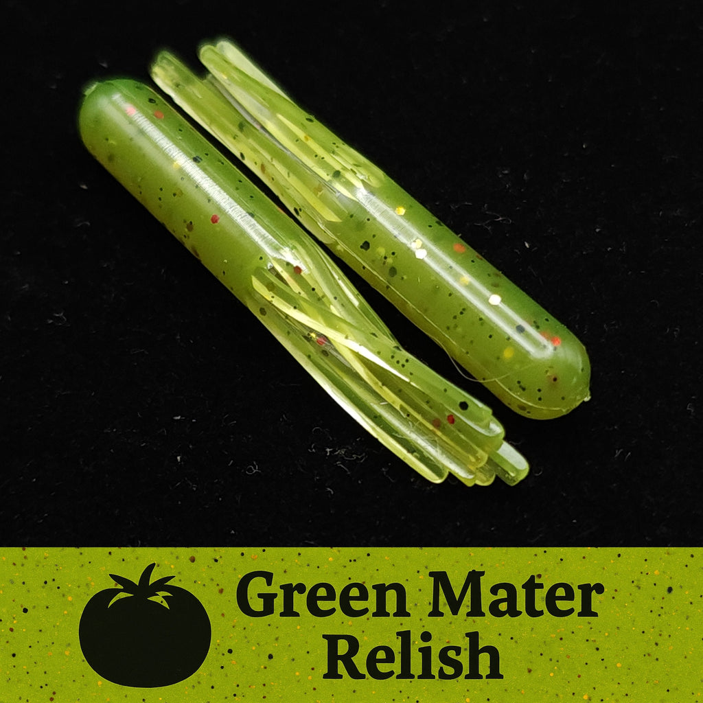 1.8" Micro Hollow Tube "The Whisker-Doodle Dangleworm"