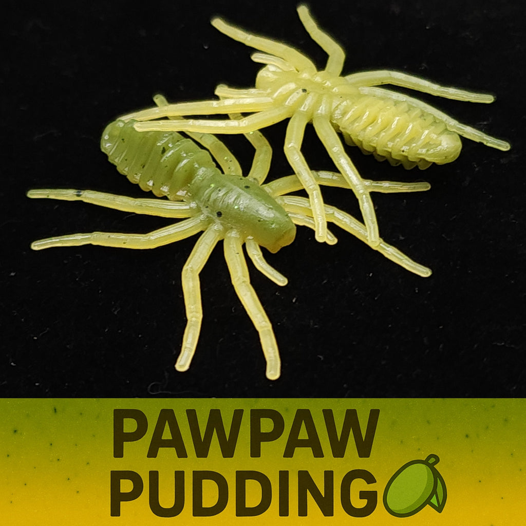 1" Micro Spider Bait "The Writing Spider"