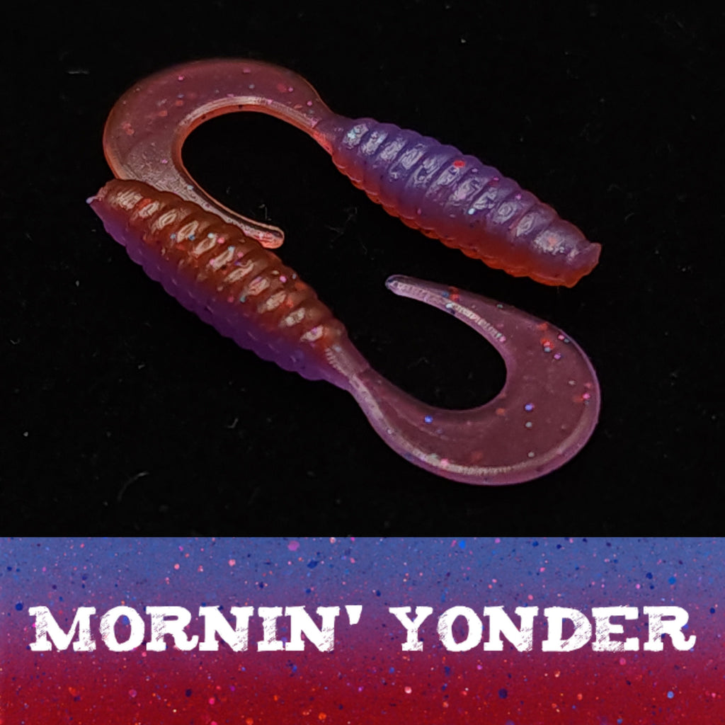 1" Micro Curl Tail Grub "The Tennessee Twister"