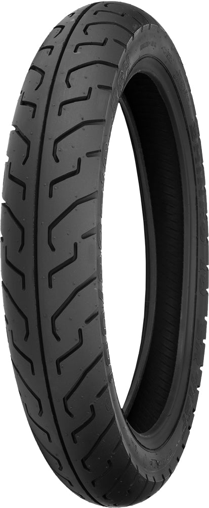 SHINKO, Shinko Tire 712 Series Front 100/90-18 56H Bias-TL for Motorcycle Performance and Wet Weather Traction