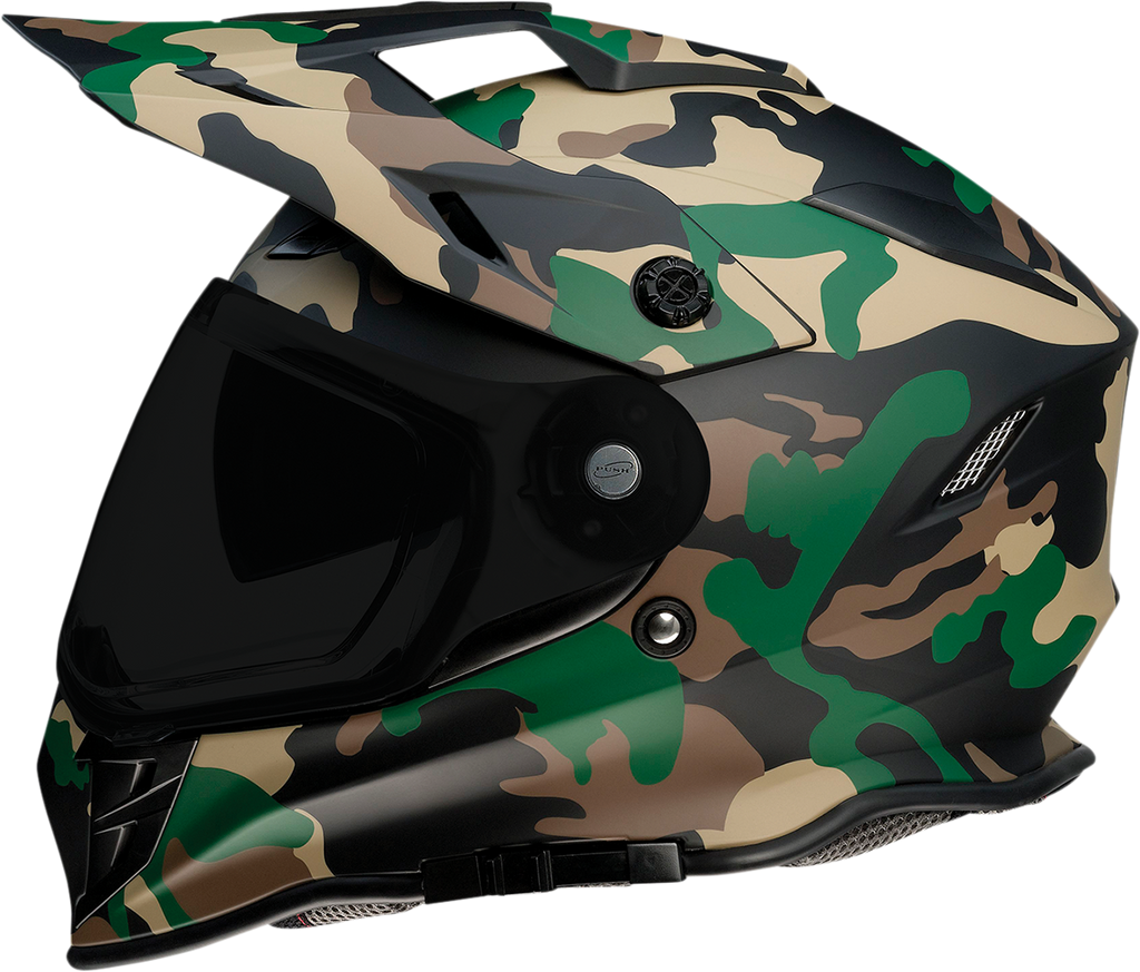 Z1R, Z1R Range Camo Woodland Motorcycle Helmet - 2XL (Part No. 0140-0086)