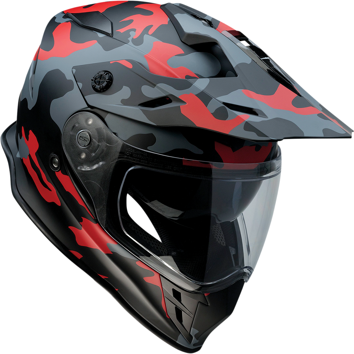 Z1R, Z1R Range Helmet in Camo Red with 2XL Fit - Part Number 0140-0098