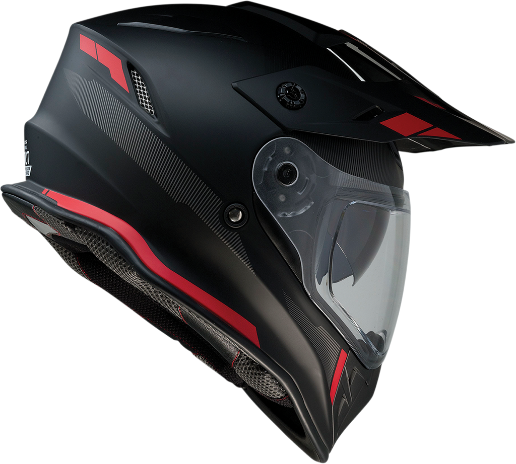 Z1R, Z1R Range Helmet - Uptake Black/Red Medium 0140-0015 by Z1R