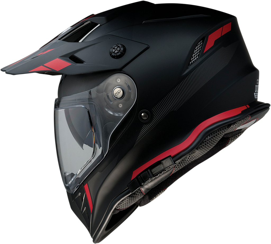 Z1R, Z1R Range Helmet - Uptake Black/Red - Large (Part No. 0140-0016)