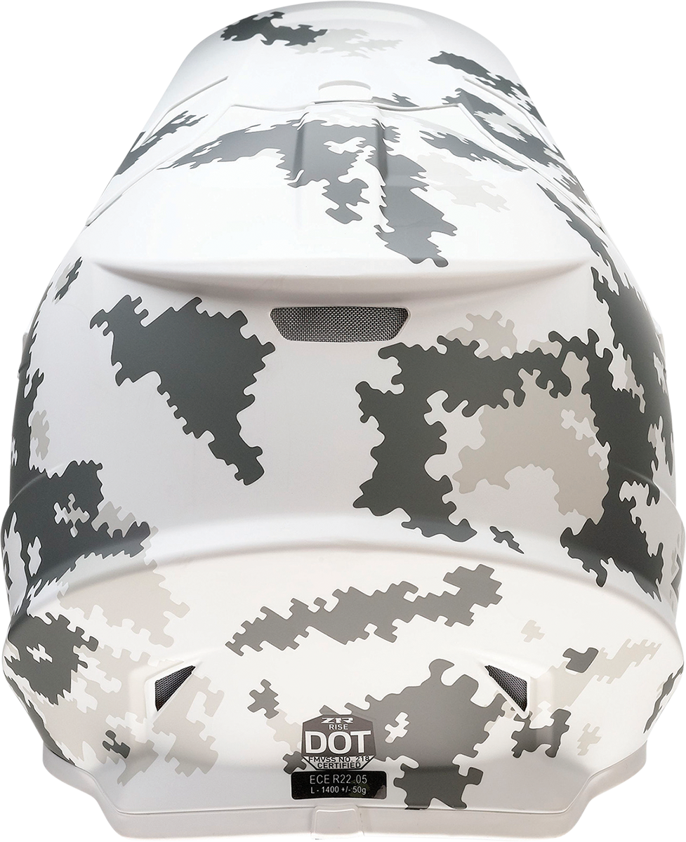 Z1R, Z1R Rise Snow Helmet - Digi Camo White/Gray, Small - Part Number 0120-0713