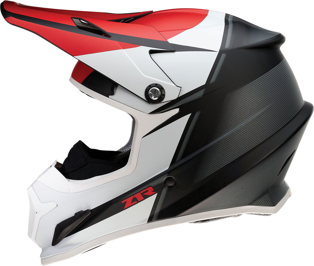 Z1R, Z1R Rise Snow Helmet Cambio 2XL by Z1R - Red, Black & White