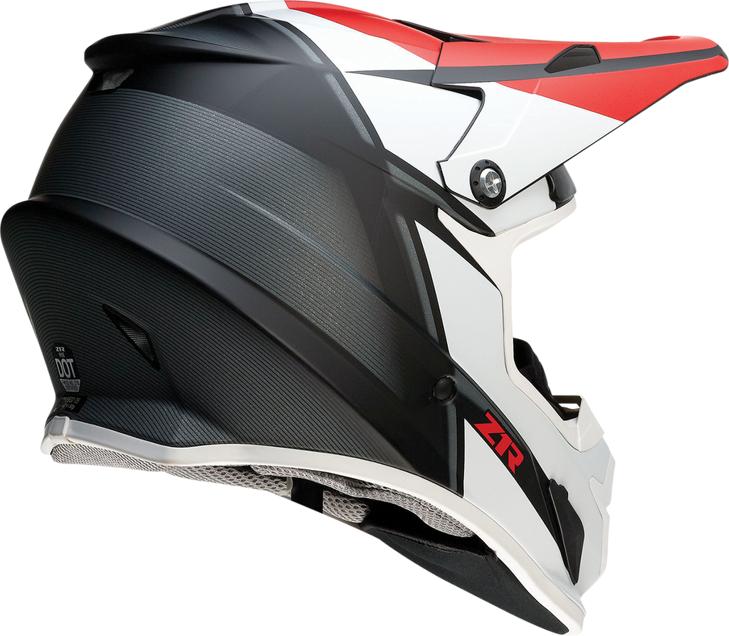 Z1R, Z1R Rise Snow Helmet Cambio 2XL by Z1R - Red, Black & White