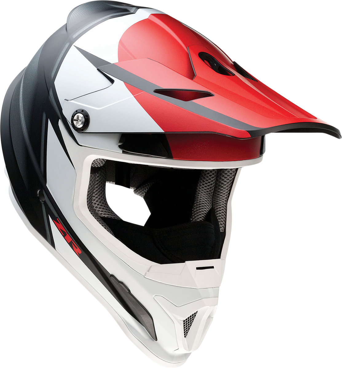 Z1R, Z1R Rise Snow Helmet Cambio 2XL by Z1R - Red, Black & White