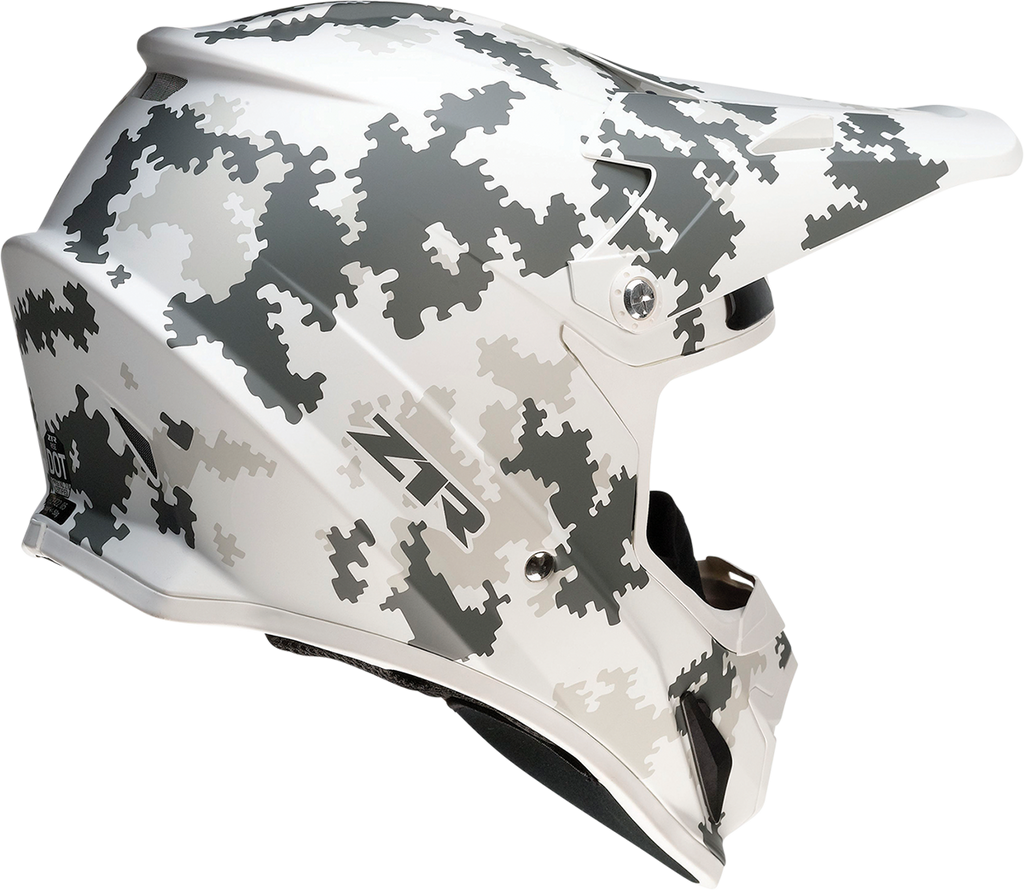 Z1R, Z1R Rise Snow Helmet - Digi Camo White/Gray Large - Model 0120-0715