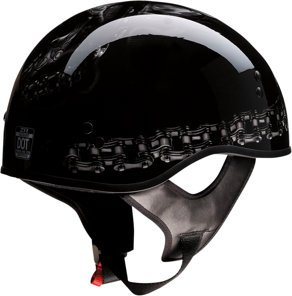 Z1R, Z1R Vagrant Helmet FTW in Black/Gray, Size XS - Model 0103-1318