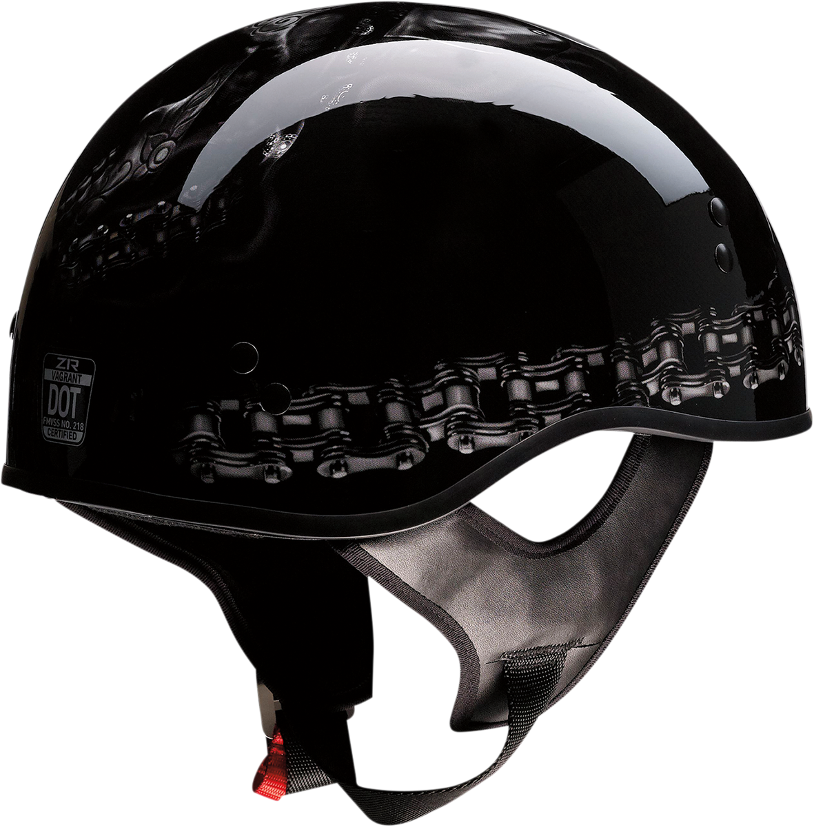 Z1R, Z1R Vagrant Helmet FTW in Black/Gray, Size XS - Model 0103-1318