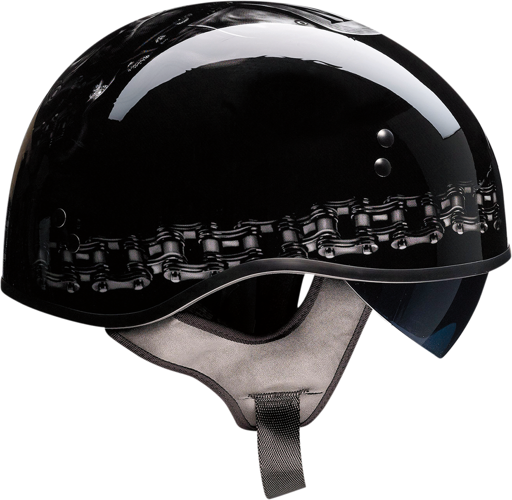 Z1R, Z1R Vagrant Helmet FTW in Black/Gray, 2XL – Part #0103-1323 by Z1R