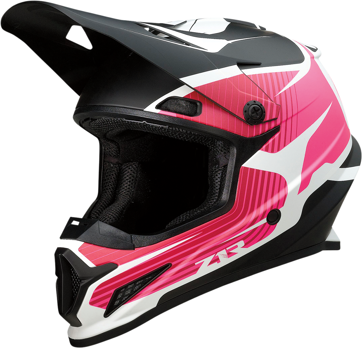 Z1R, Z1R Rise Helmet Flame Pink 3XL with Enhanced Ventilation and Removable Liner