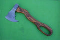 Hand Made Damascus Forge Axe