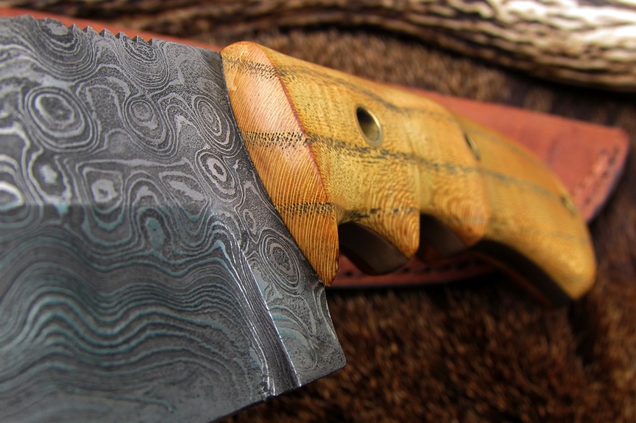 Custom Handmade Best Deer Skinning Knife – 8 Inches