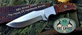 Custom Handmade D2 Tool Steel  Hunting Skinning Camping Knife