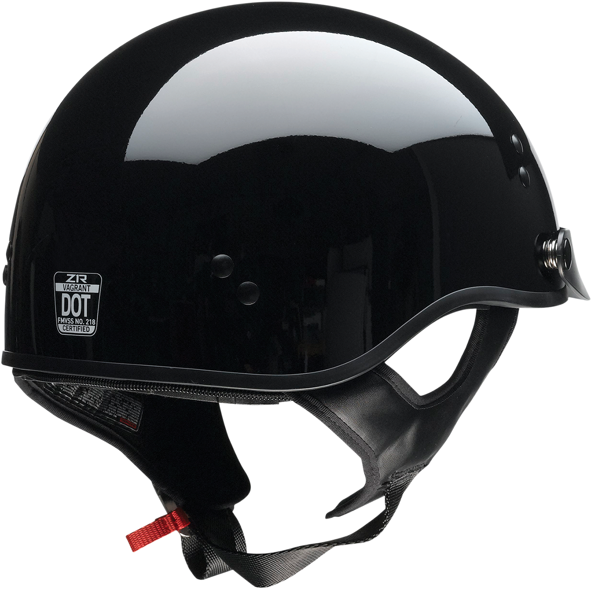 Z1R, Z1R Vagrant NC Helmet - Black, Large - Part Number 0103-1369