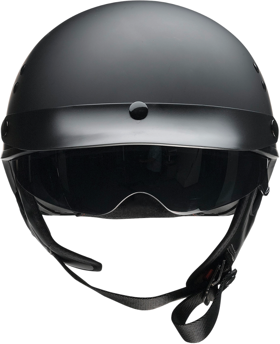 Z1R, Z1R Vagrant NC Helmet in Flat Black - Extra Small (Part Number 0103-1372)