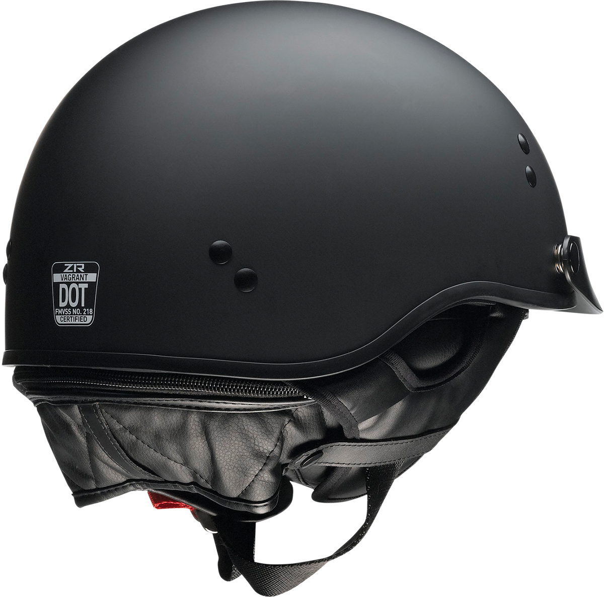 Z1R, Z1R Vagrant NC Helmet in Flat Black - XL by Z1R Part Number 0103-1376