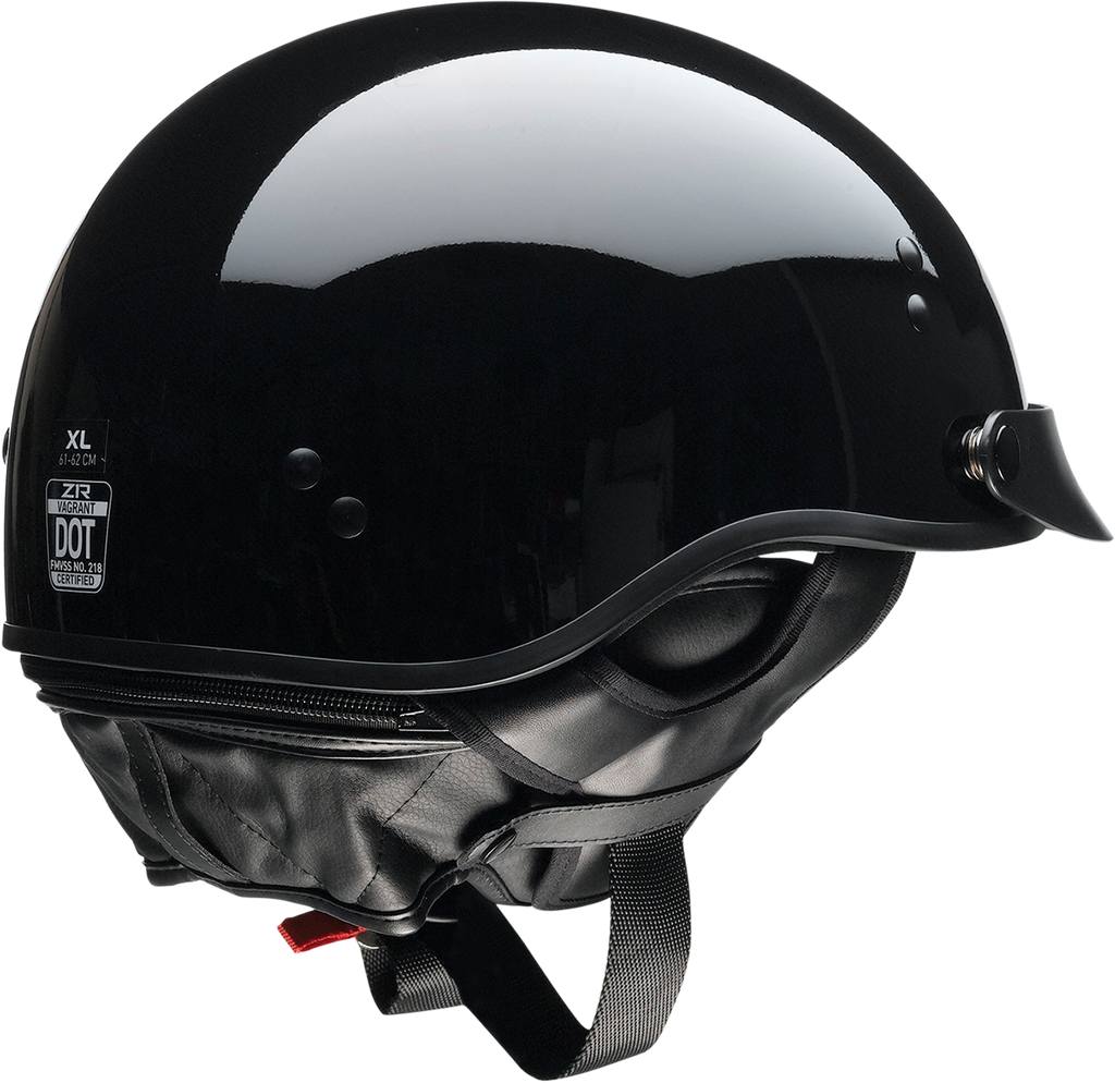 Z1R, Z1R Vagrant NC Helmet - Black Medium (Part #0103-1368)