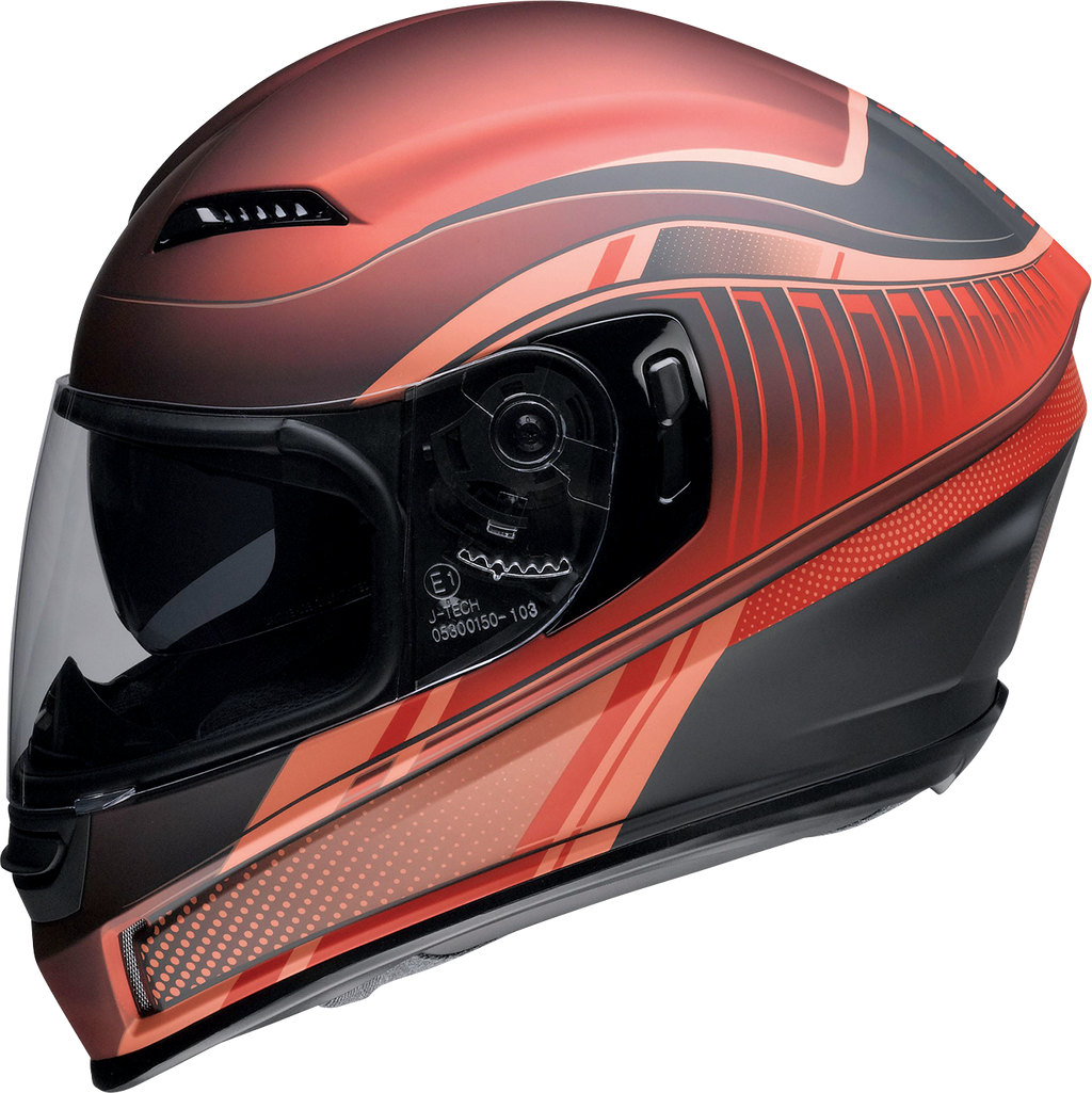 Z1R, Z1R Jackal Helmet Dark Matter Red Small by Z1R – Advanced Safety & Comfort with Drop-Down Sun Visor