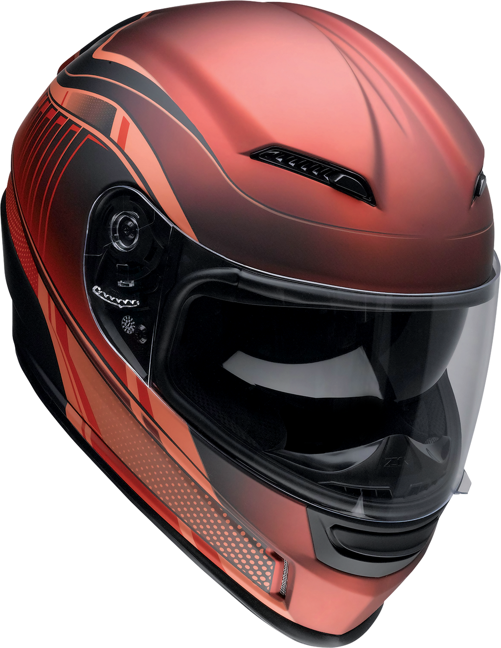 Z1R, Z1R Jackal Helmet Dark Matter Red Small by Z1R – Advanced Safety & Comfort with Drop-Down Sun Visor