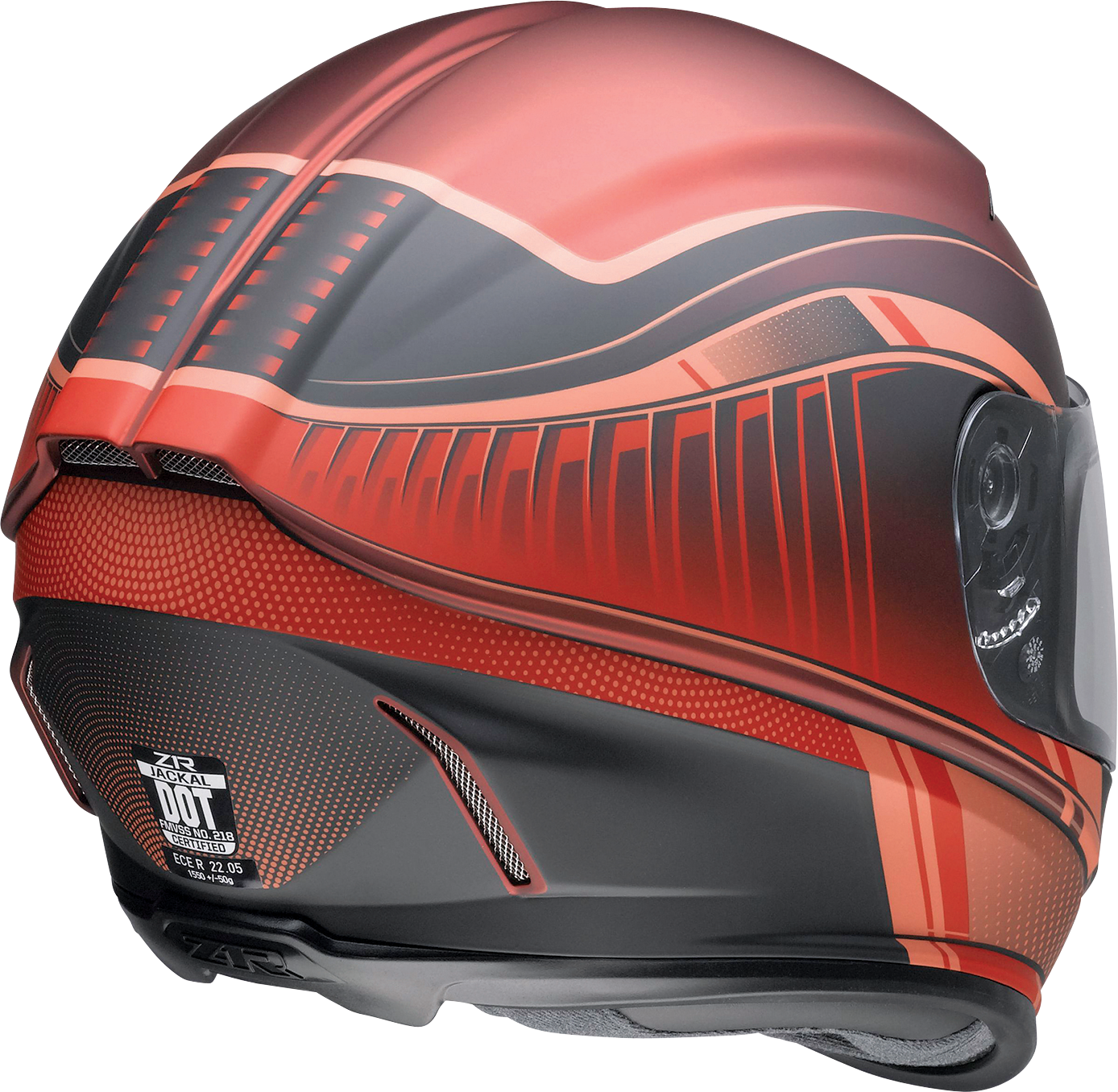 Z1R, Z1R Jackal Helmet Dark Matter Red XS by Z1R - Part 0101-14848