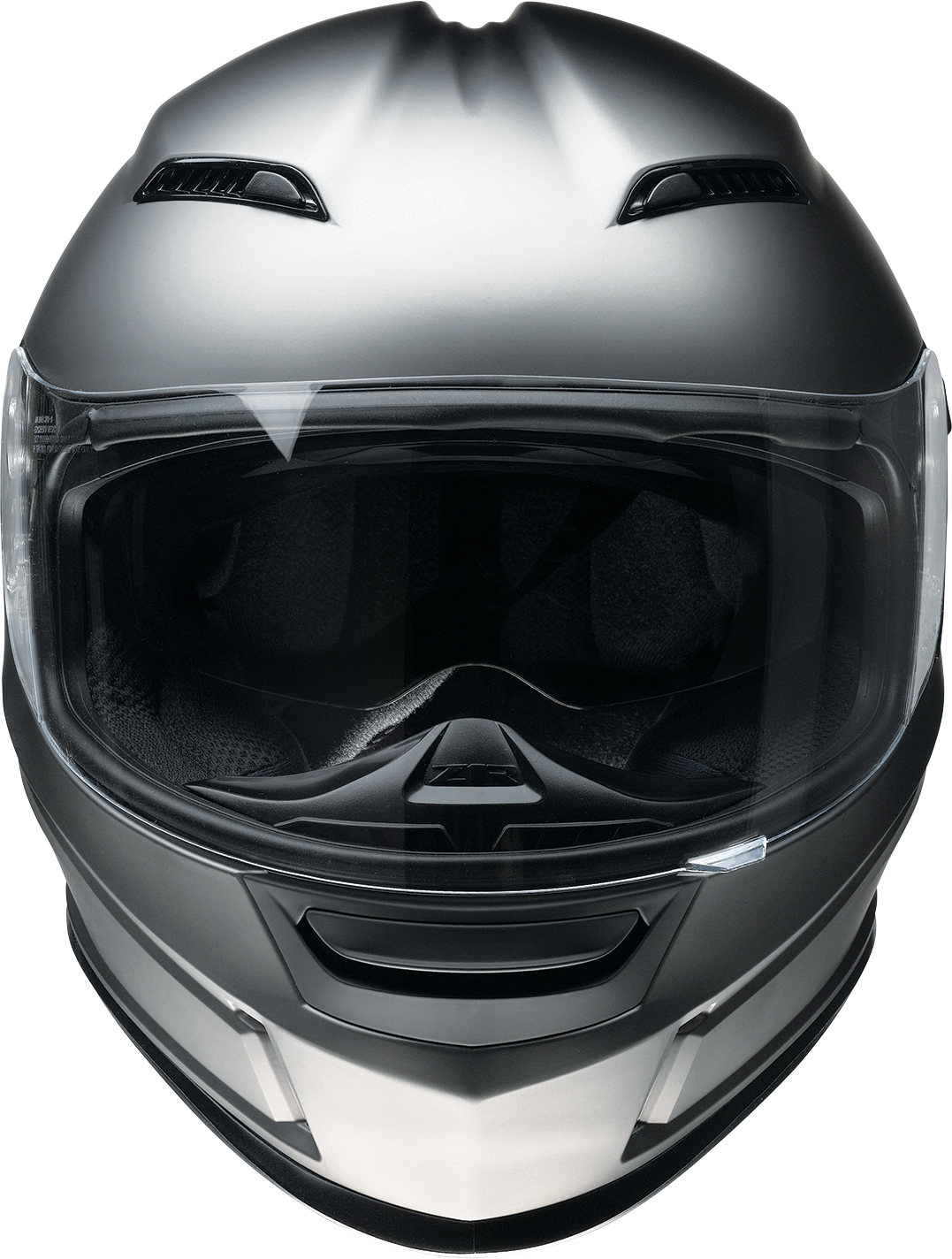 Z1R, Z1R Jackal Helmet Satin Titanium Small - Aerodynamic Polycarbonate Shell with Drop-down Sun Visor