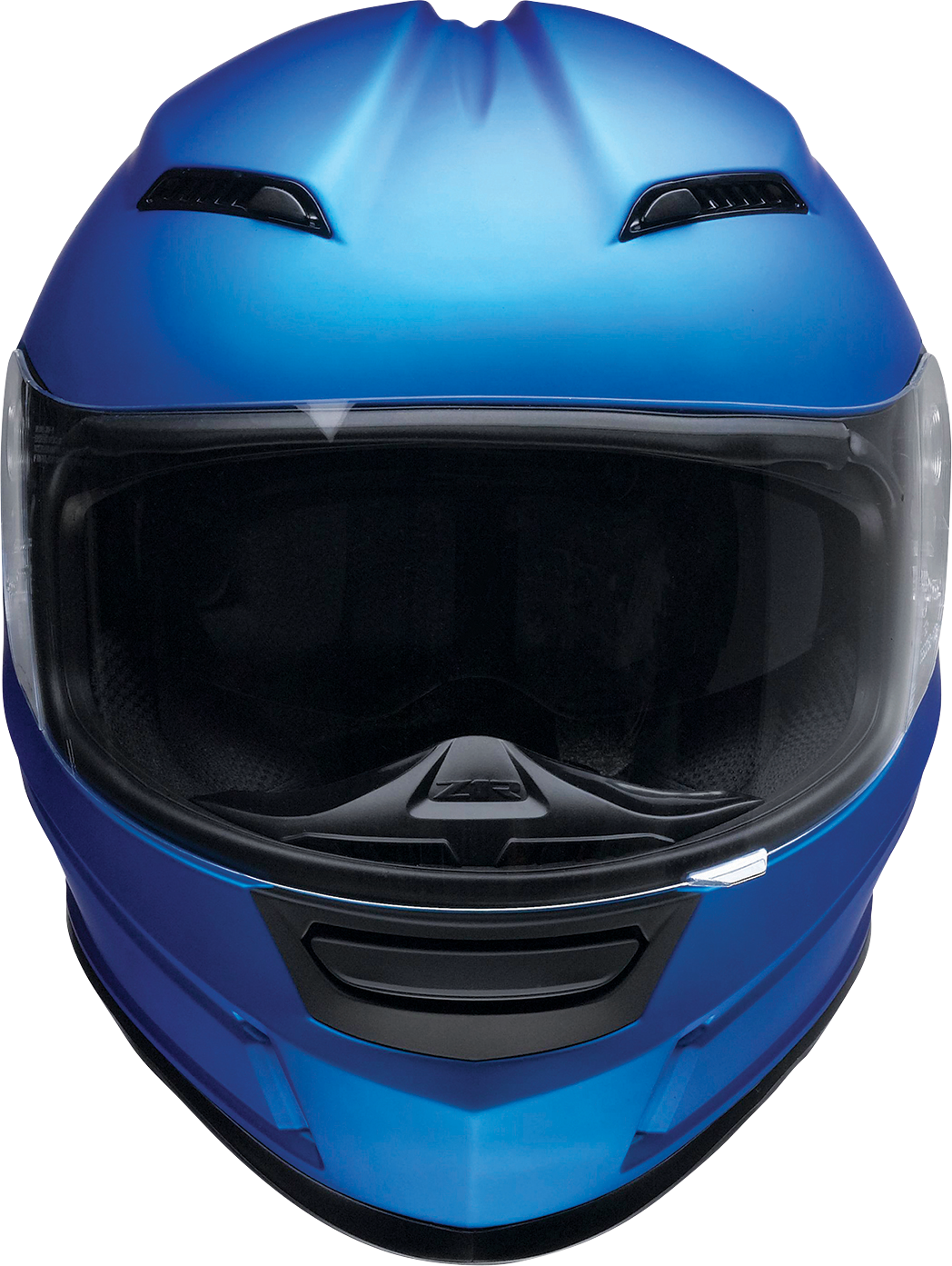 Z1R, Z1R Jackal Satin Blue Helmet - XS with Injection-Molded Polycarbonate Shell and Advanced Ventilation