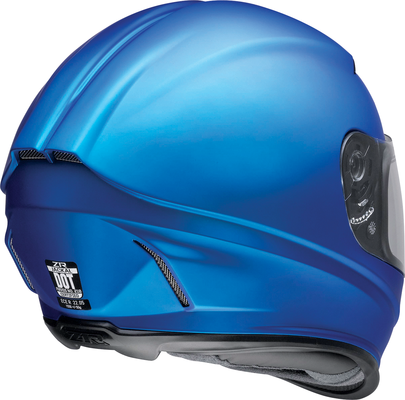 Z1R, Z1R Jackal Helmet - Satin - Blue - 3XL 0101-14834