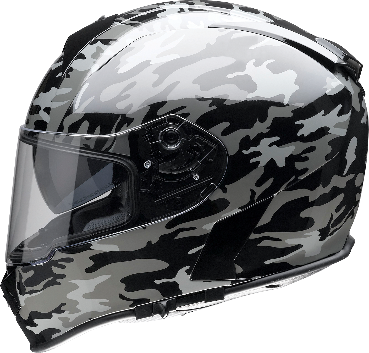 Z1R, Z1R Warrant Helmet - Camo Black/Gray, Size Large - Model 0101-14368