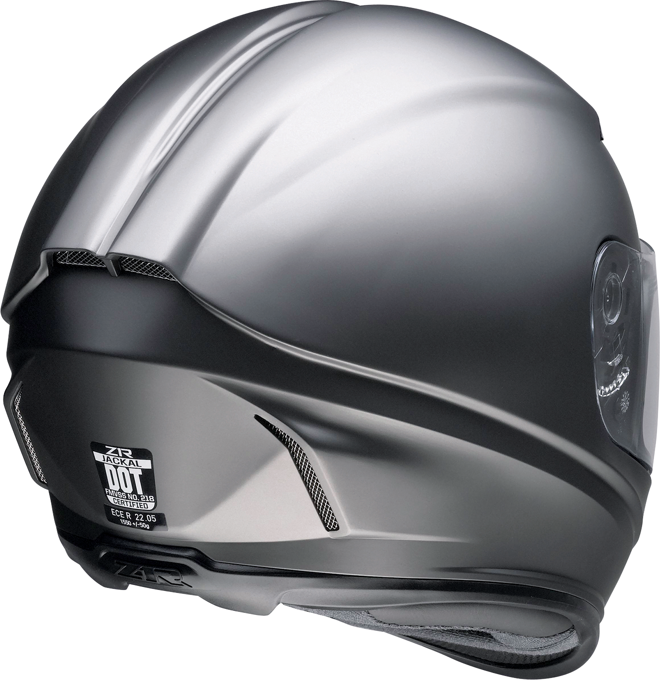 Z1R, Z1R Jackal Helmet Satin Titanium XL by Z1R Part 0101-14839