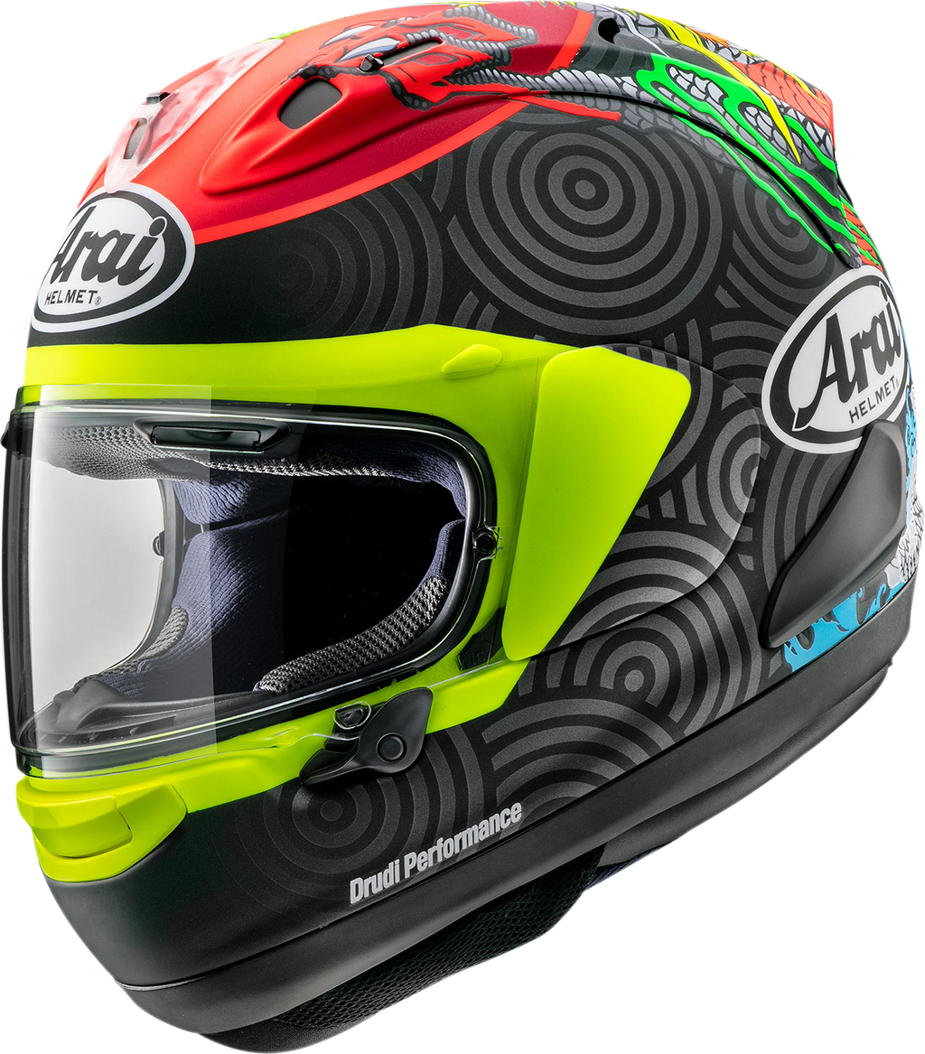 ARAI HELMETS, Arai Helmets Corsair-X Tatsuki Frost XL – Advanced Motorcycle Helmet with Enhanced Ventilation and Protective Features