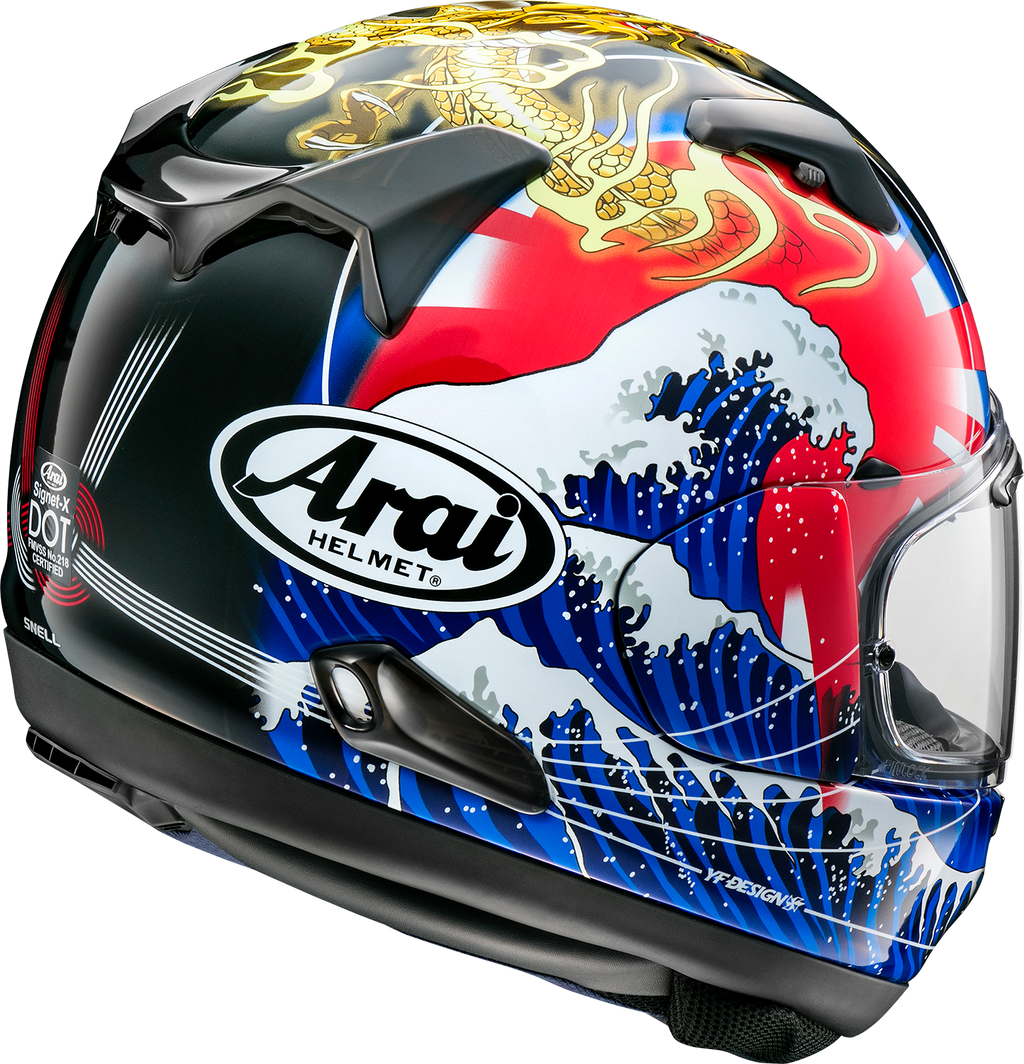 ARAI HELMETS, ARAI HELMETS Signet-X Helmet Oriental 2 – Small (Part Number 0101-15960)