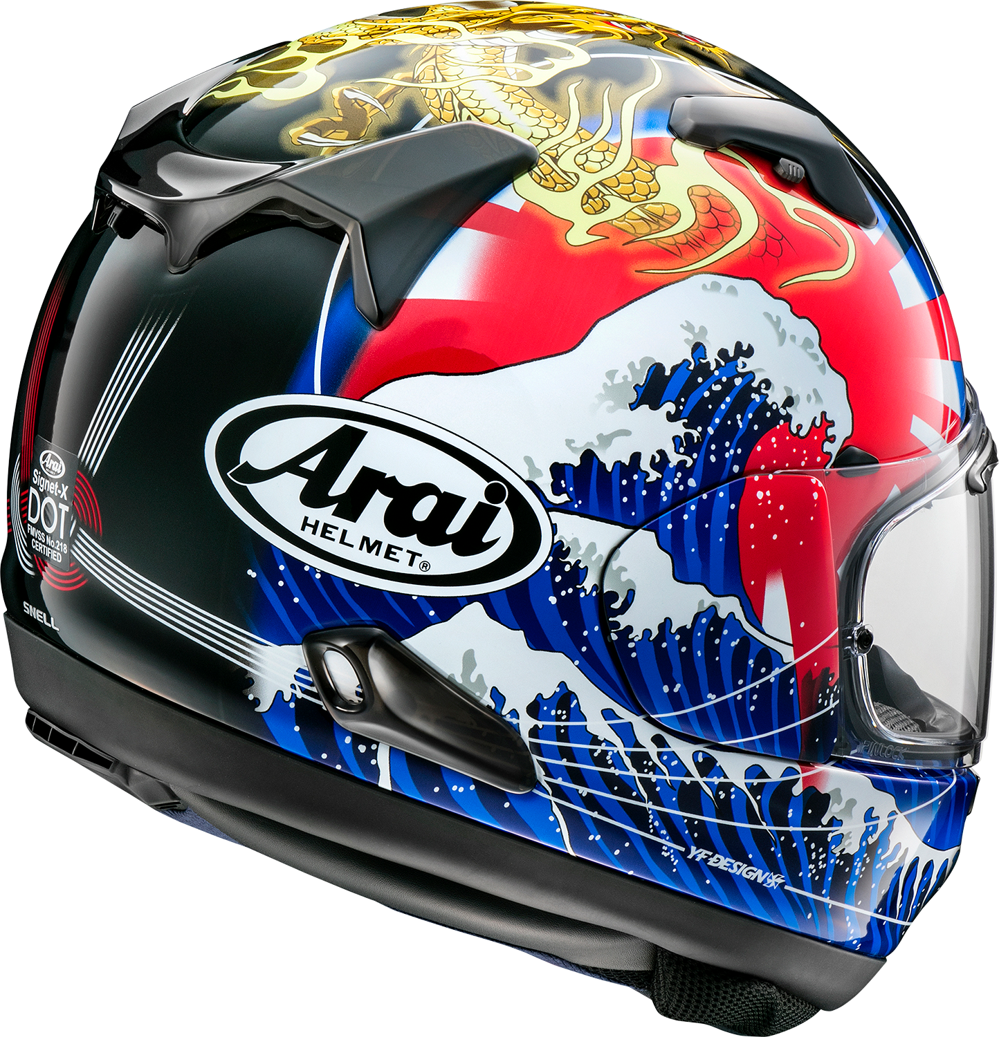 ARAI HELMETS, ARAI HELMETS Signet-X Helmet Oriental 2 – Small (Part Number 0101-15960)