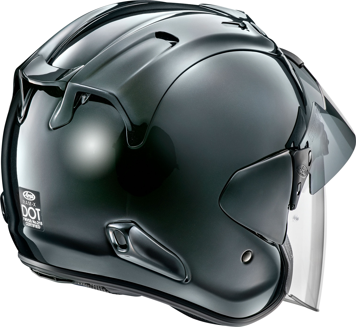 ARAI HELMETS, Arai Helmets Ram-X Diamond Black Helmet - Small (Part Number 0104-2905)