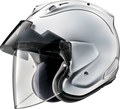 ARAI HELMETS, Arai Helmets Ram-X XS Aluminum Silver with VAS-Z Shield System - Part 0104-2928