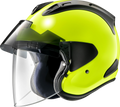 ARAI HELMETS, Arai Helmets Ram-X XL Fluorescent Yellow Helmet with VAS-Z Shield System