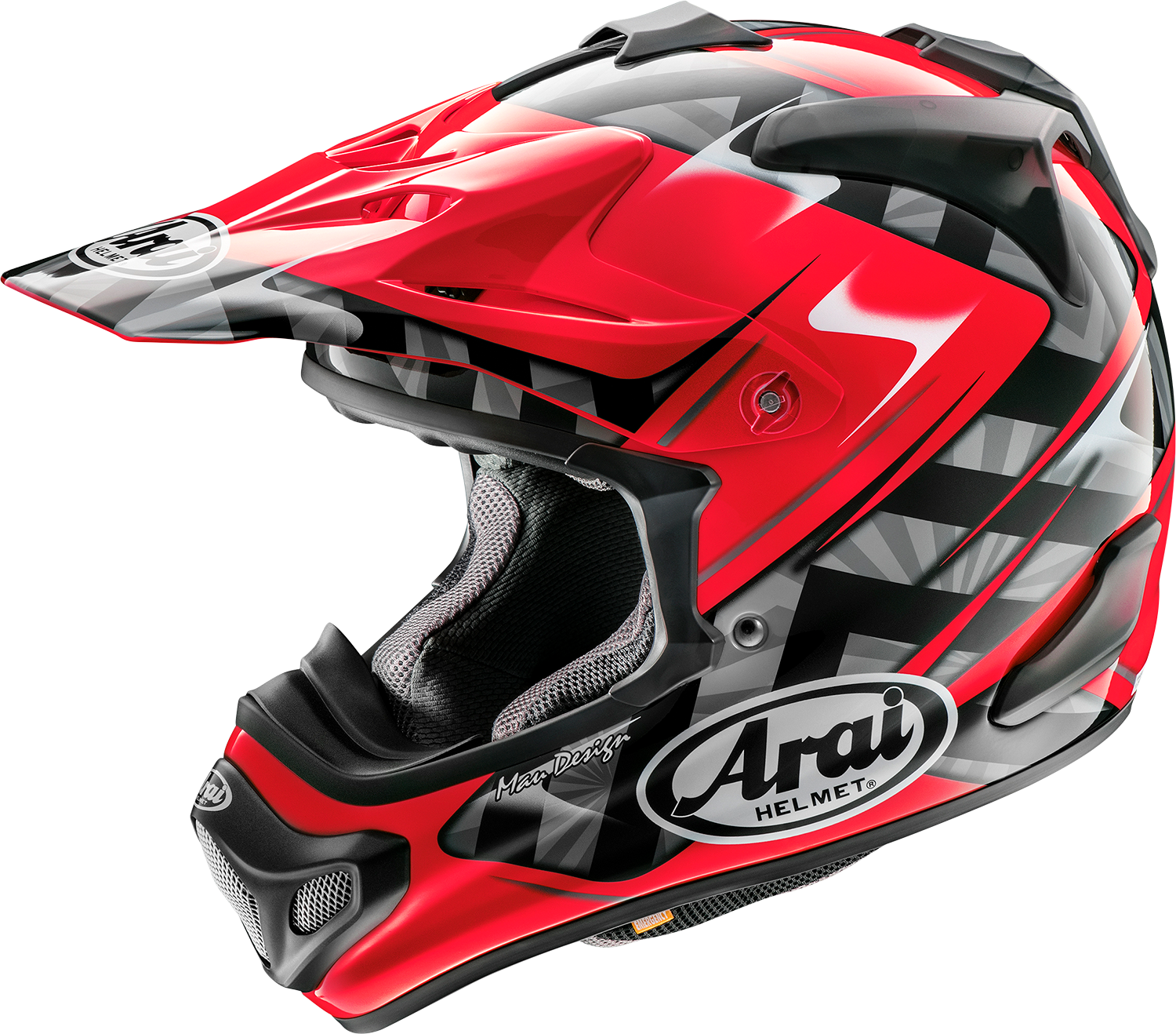 ARAI HELMETS, Arai Helmets VX-Pro4 Scoop Helmet - Red, Small (Part No. 0110-8192)