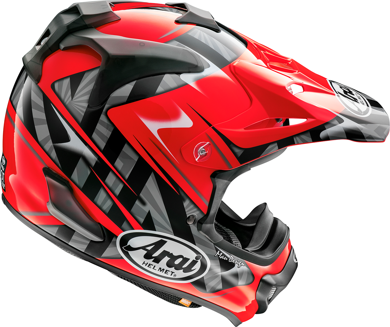 ARAI HELMETS, Arai Helmets VX-Pro4 Scoop Helmet - Red, Small (Part No. 0110-8192)
