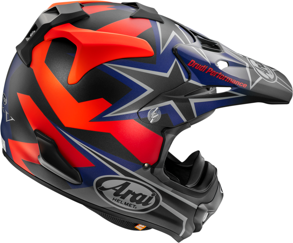 ARAI HELMETS, ARAI Helmets VX-Pro4 Stars & Stripes Black Frost Large - Part 0110-8209
