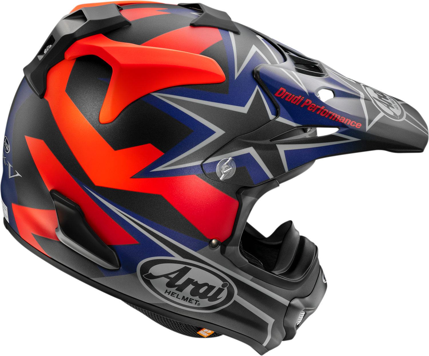 ARAI HELMETS, ARAI Helmets VX-Pro4 Stars & Stripes Black Frost Large - Part 0110-8209