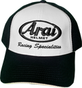 ARAI HELMETS, ARAI HELMETS Arai Mesh Hat - White and Navy with Embroidered Logo, Part 121599