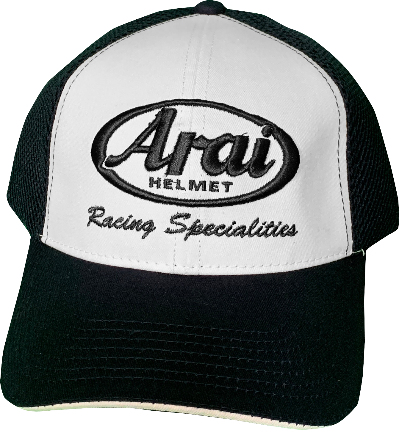ARAI HELMETS, ARAI HELMETS Arai Mesh Hat - White and Navy with Embroidered Logo, Part 121599