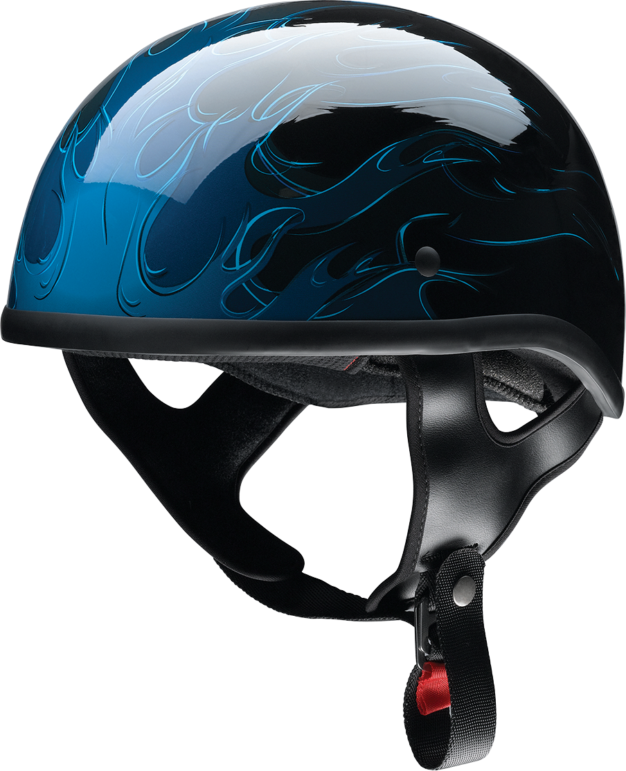 Z1R, Z1R CC Beanie Helmet - Hellfire Blue - XS by Z1R Part 0103-1331