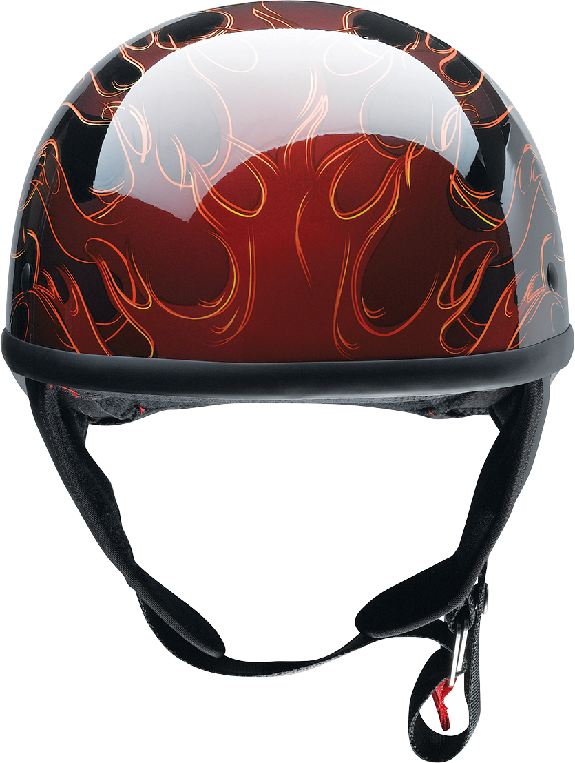 Z1R, Z1R CC Beanie Helmet - Hellfire Red, Medium - Part Number 0103-1326