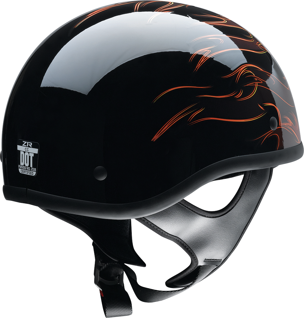 Z1R, Z1R CC Beanie Helmet - Hellfire Orange, Medium by Z1R (Part #0103-1347)