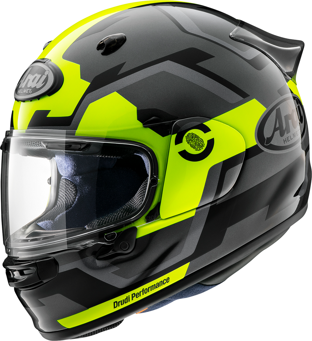 ARAI HELMETS, ARAI HELMETS Contour-X Helmet in Fluorescent Yellow – Medium (Part #0101-16063)