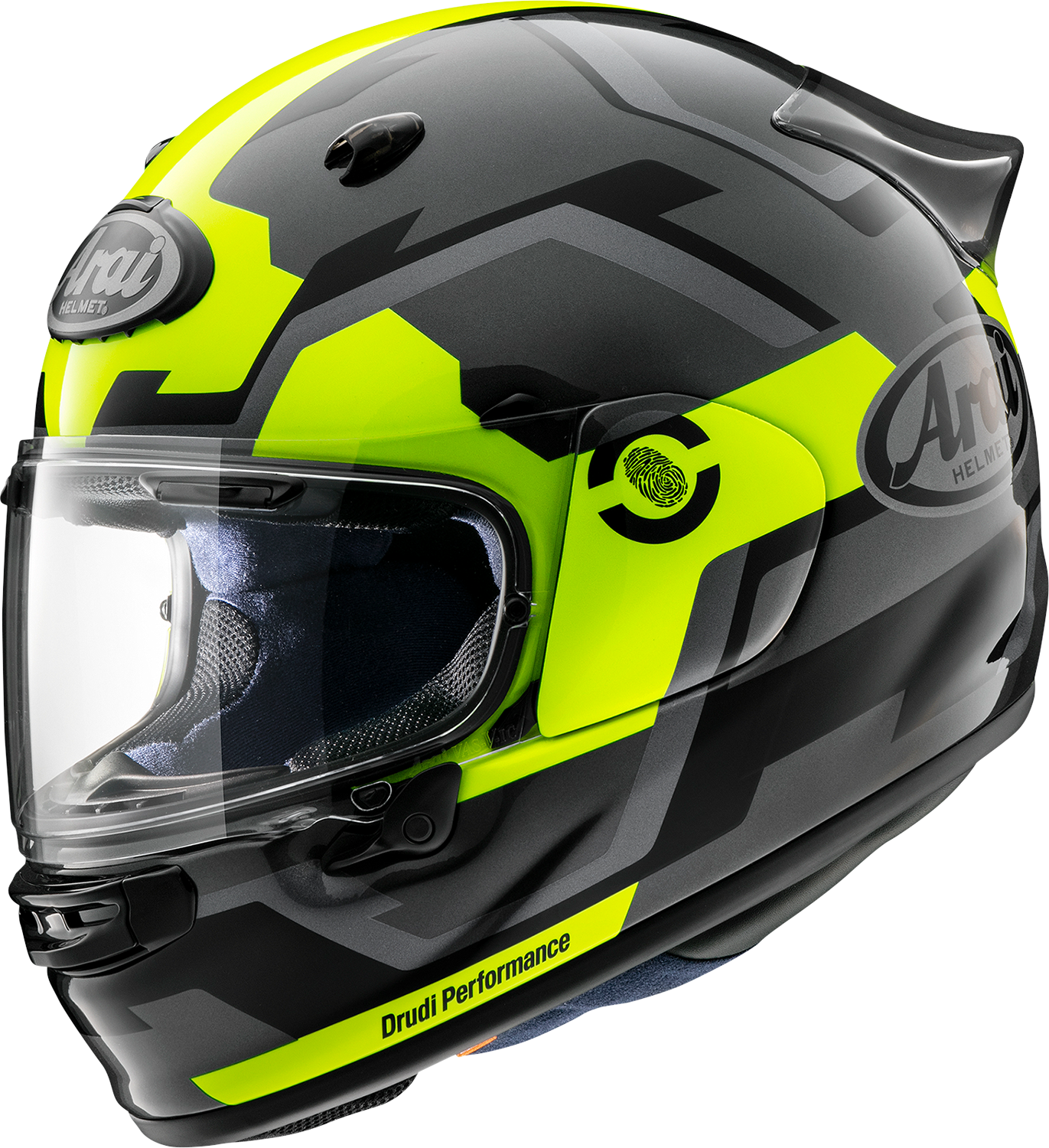 ARAI HELMETS, ARAI Helmets Contour-X Face Helmet in Fluorescent Yellow - Small (Part 0101-16062)